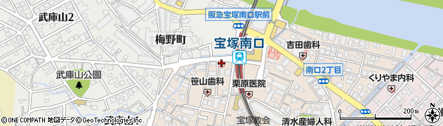 辰井整形外科周辺の地図
