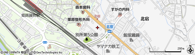 株式会社ナガワ　姫路展示場周辺の地図