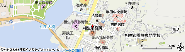 相生市役所財務部　財政課管財係周辺の地図