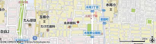 グリーンタウン茨木３番館周辺の地図