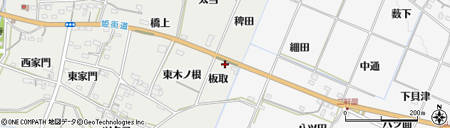 愛知県豊橋市石巻本町（板取）周辺の地図