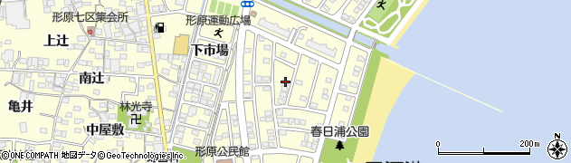 愛知県蒲郡市形原町春日浦9周辺の地図