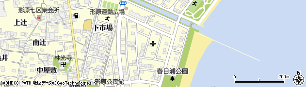 愛知県蒲郡市形原町春日浦7周辺の地図