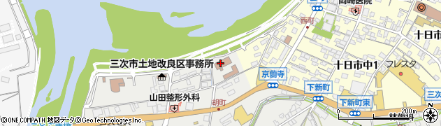 中国地方整備局三次河川国道事務所　経理課周辺の地図