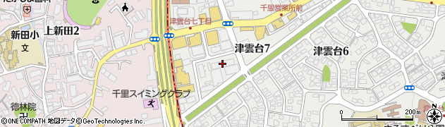 トヨタモビリティパーツ千里営業所周辺の地図