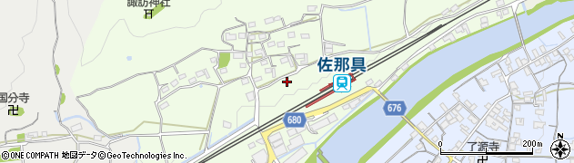 三重県伊賀市外山周辺の地図
