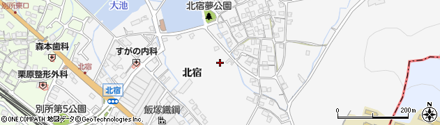 兵庫県姫路市別所町（北宿）周辺の地図