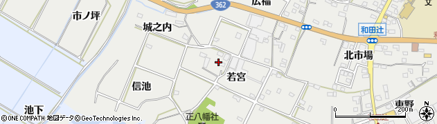 愛知県豊橋市石巻本町若宮66周辺の地図