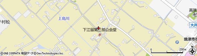 静岡県焼津市下江留742周辺の地図