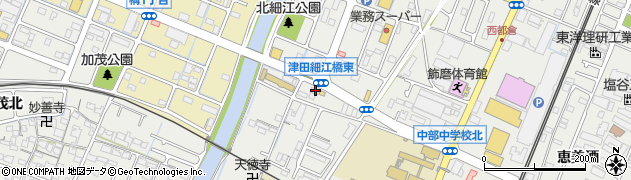 兵庫県姫路市飾磨区細江2013周辺の地図