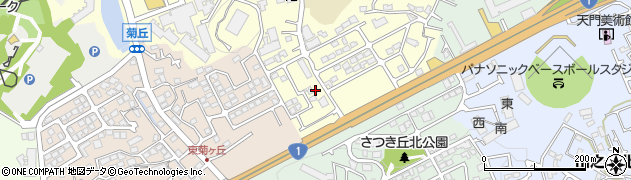 大阪府枚方市高塚町10周辺の地図