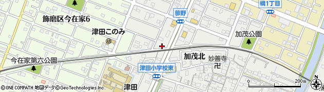 兵庫県姫路市飾磨区蓼野町50周辺の地図