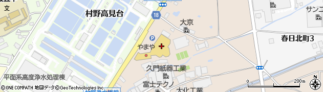 ロイヤルホームセンター枚方店周辺の地図