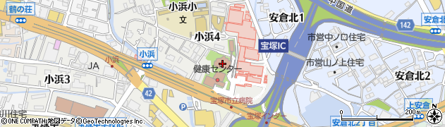 宝塚市保健福祉サービス公社（一般財団法人）周辺の地図
