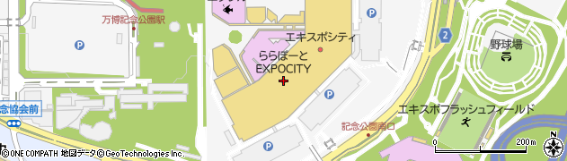 三井ショッピングパークららぽーとＥＸＰＯＣＩＴＹ周辺の地図