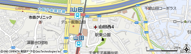 ＥＱＷＥＬチャイルドアカデミー　山田駅前教室周辺の地図