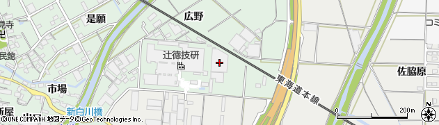 カーテン工房マルナ御津店周辺の地図