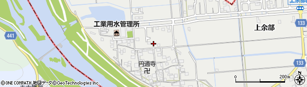 兵庫県姫路市余部区上川原周辺の地図