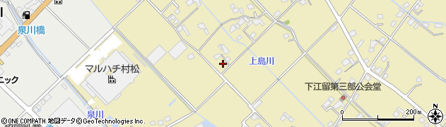 静岡県焼津市下江留1073周辺の地図