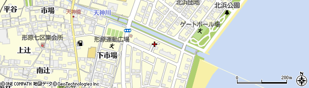 愛知県蒲郡市形原町春日浦5周辺の地図