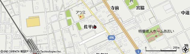 愛知県豊川市宿町佐平山27周辺の地図