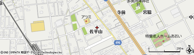愛知県豊川市宿町佐平山34周辺の地図