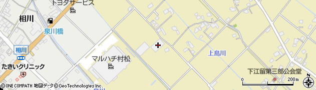 静岡県焼津市下江留1056周辺の地図