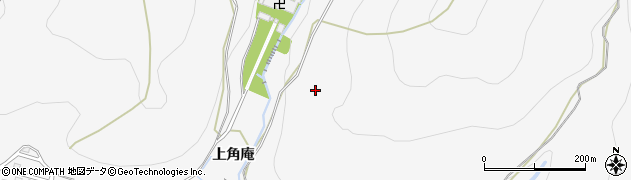 愛知県豊橋市嵩山町（山角庵）周辺の地図