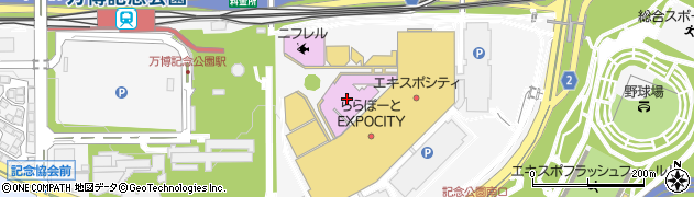 平城苑 EXPOCITY店周辺の地図
