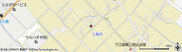 静岡県焼津市下江留1179周辺の地図