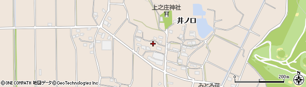 兵庫県加古川市上荘町井ノ口727周辺の地図