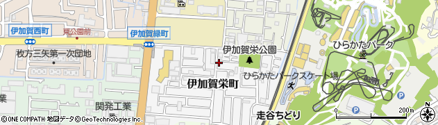 伊加賀周辺の地図