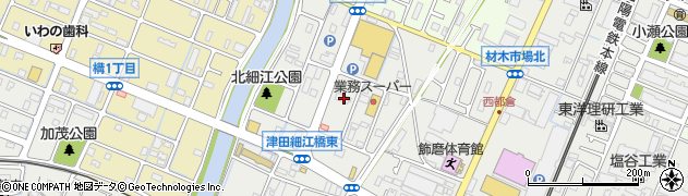 兵庫県姫路市飾磨区細江2241周辺の地図