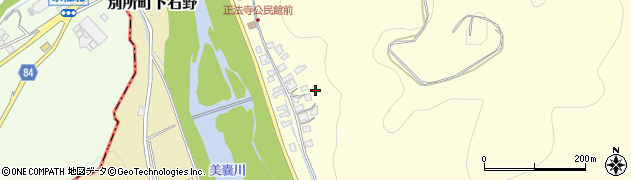 兵庫県三木市別所町正法寺232周辺の地図