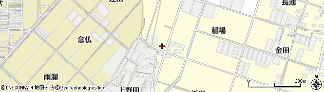 愛知県西尾市一色町大塚西池143周辺の地図