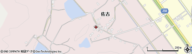 岡山県赤磐市佐古727周辺の地図