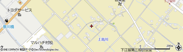 静岡県焼津市下江留1172周辺の地図