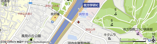 三晶株式会社　中央研究所周辺の地図