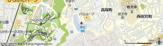菊ヶ丘周辺の地図