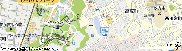 大阪府枚方市伊加賀南町10周辺の地図
