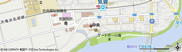 静岡県浜松市北区周辺の地図