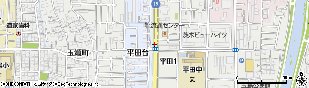 平田一丁目周辺の地図