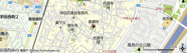 善応寺周辺の地図