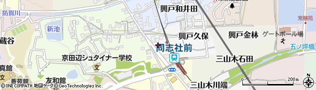 鳥貴族 同志社前店周辺の地図