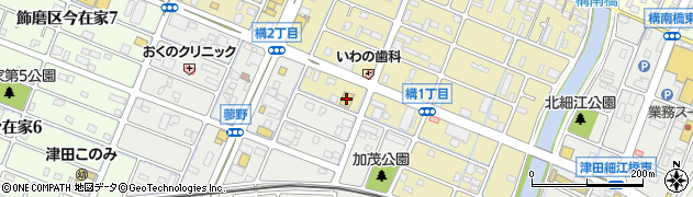 琴構店周辺の地図