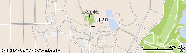 兵庫県加古川市上荘町井ノ口599周辺の地図