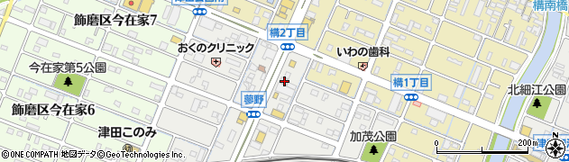 兵庫県姫路市飾磨区蓼野町154周辺の地図