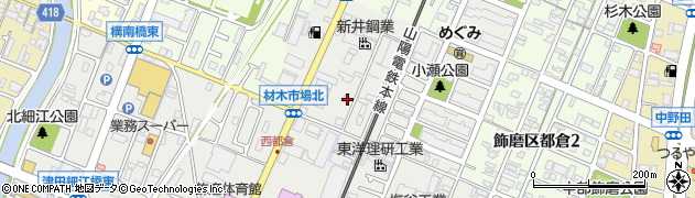 兵庫県姫路市飾磨区恵美酒297周辺の地図
