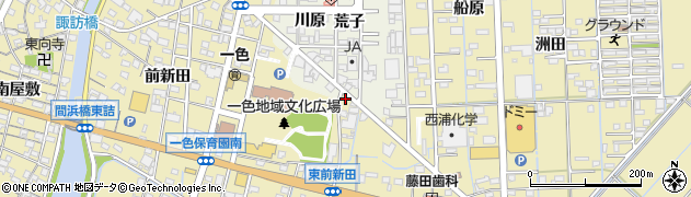 愛知県西尾市一色町対米蒲池1周辺の地図