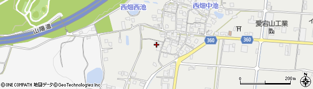 兵庫県三木市鳥町周辺の地図